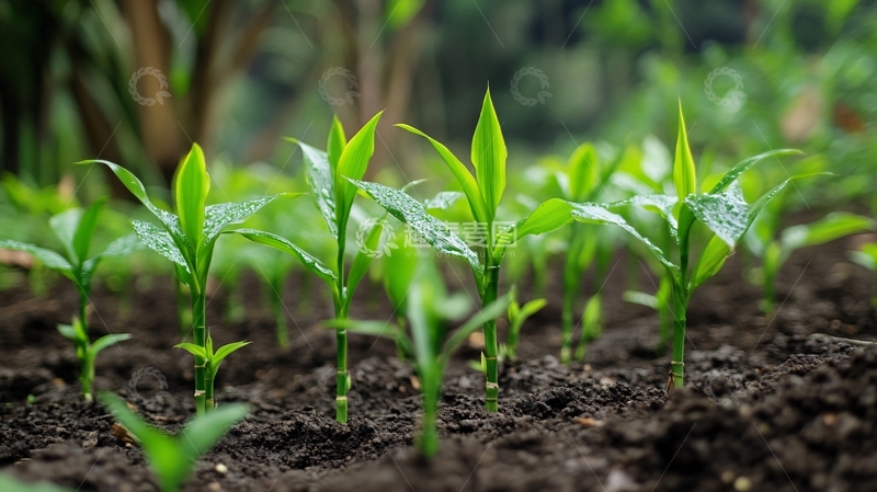 高清大图下载【趣麦麦图】电脑壁纸小苗秧19