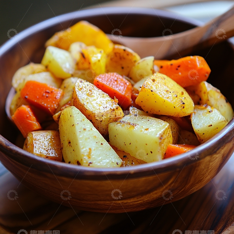 高清大图下载【趣麦麦图】焖马铃薯