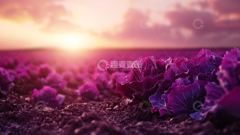 高清大图下载【趣麦麦图】唯美荷花黄昏荷花