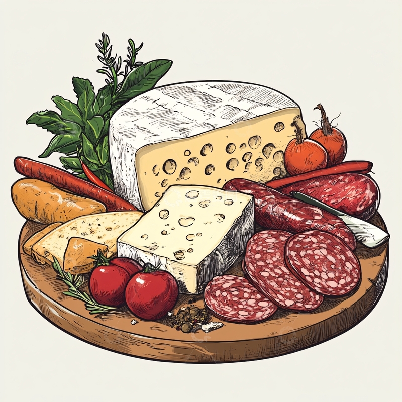 高清大图下载【趣麦麦图】-卡通食材手绘1