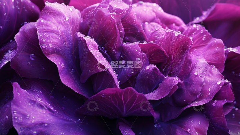 高清大图下载【趣麦麦图】高清花瓣背景1