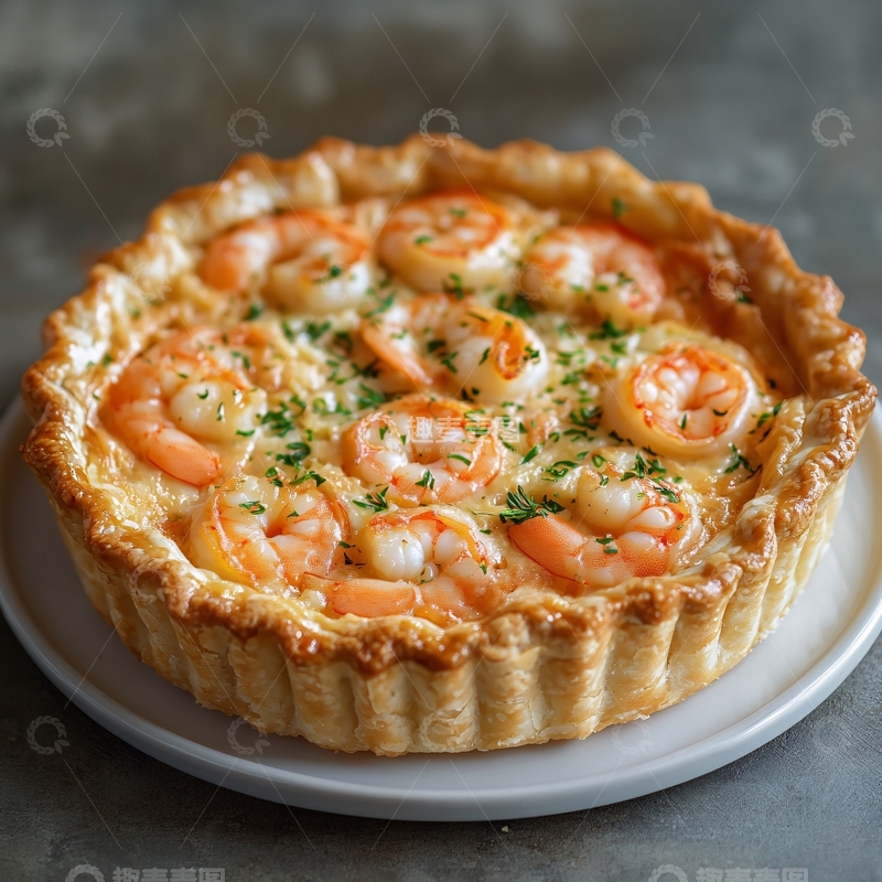 高清大图下载【趣麦麦图】鲜虾美食速食餐