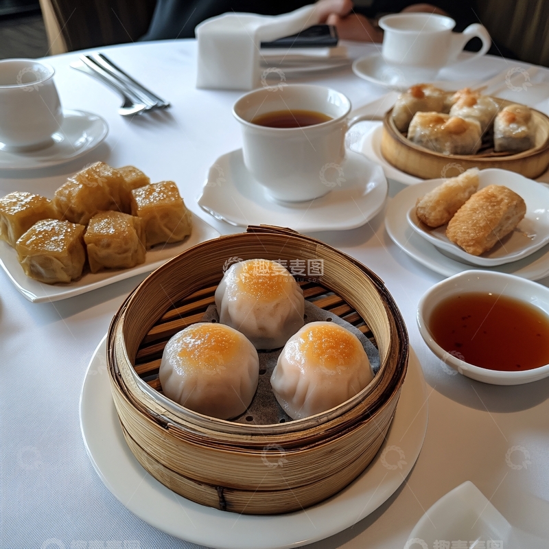 高清大图下载【趣麦麦图】港式早茶