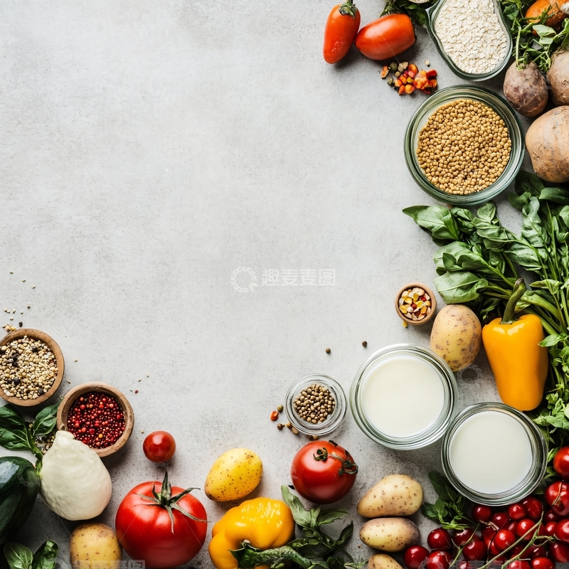 高清大图下载【趣麦麦图】健康食品食材