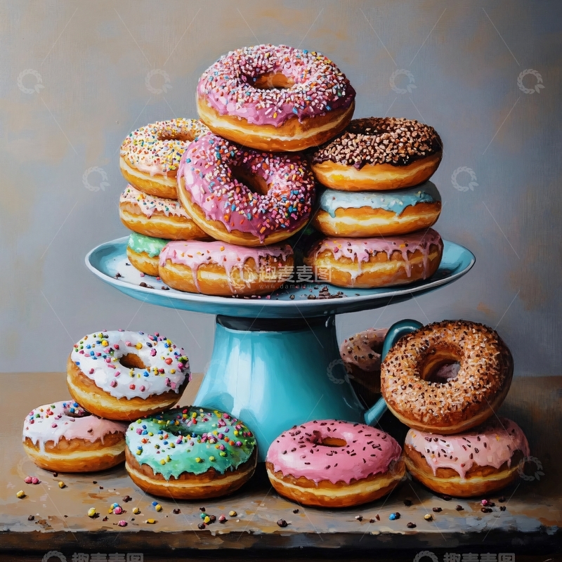 高清大图下载【趣麦麦图】高清甜甜圈3