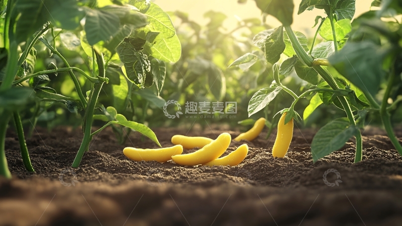 高清大图下载【趣麦麦图】豆类农产品果实豆角地18