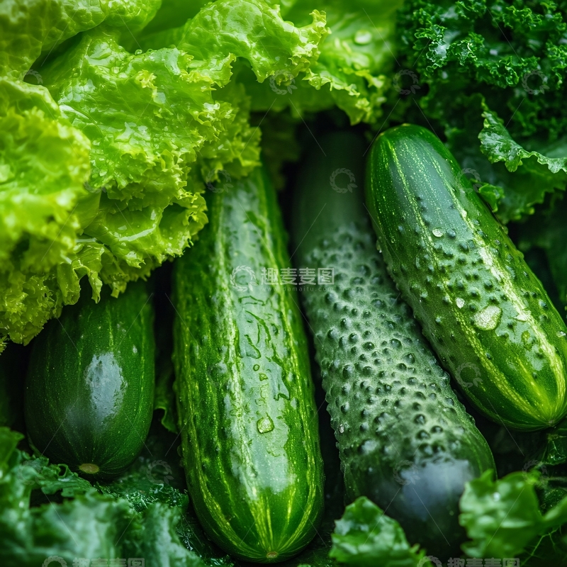 高清大图下载【趣麦麦图】水果黄瓜高清3