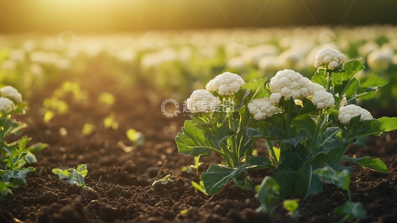 高清大图下载【趣麦麦图】夕阳下的小白花2