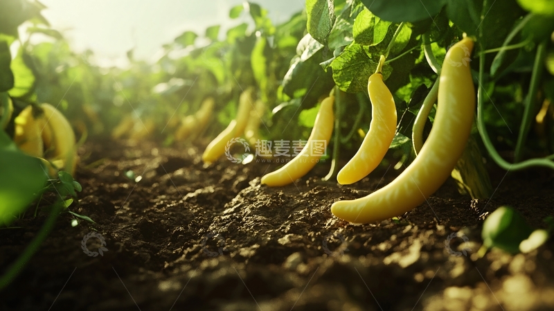 高清大图下载【趣麦麦图】成熟的毛豆阳光灿烂2