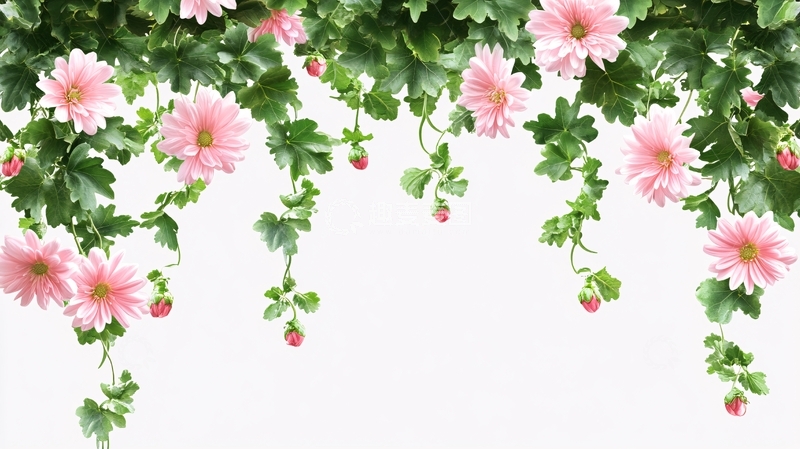 高清大图下载【趣麦麦图】花红果背景墙