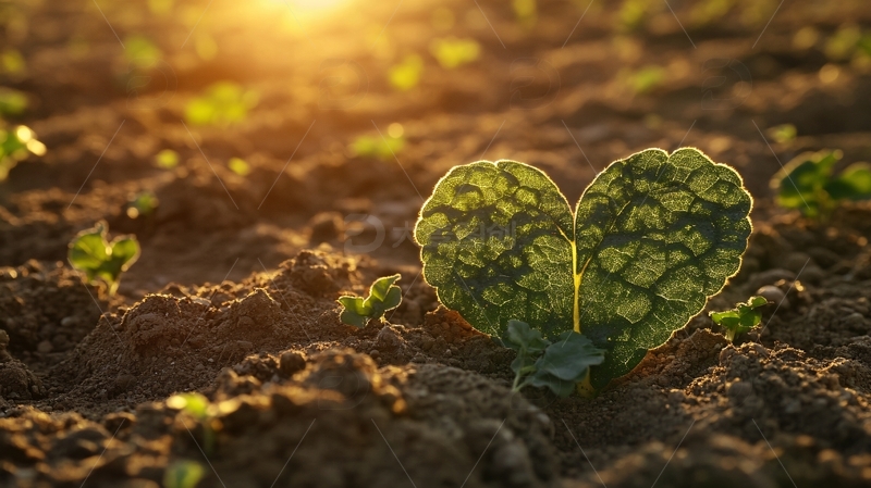 高清大图下载【趣麦麦图】爱心农业1