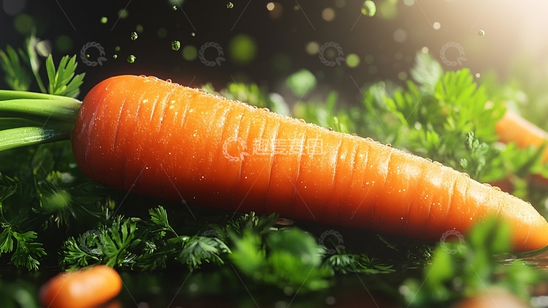 高清大图下载【趣麦麦图】胡萝卜壁纸1
