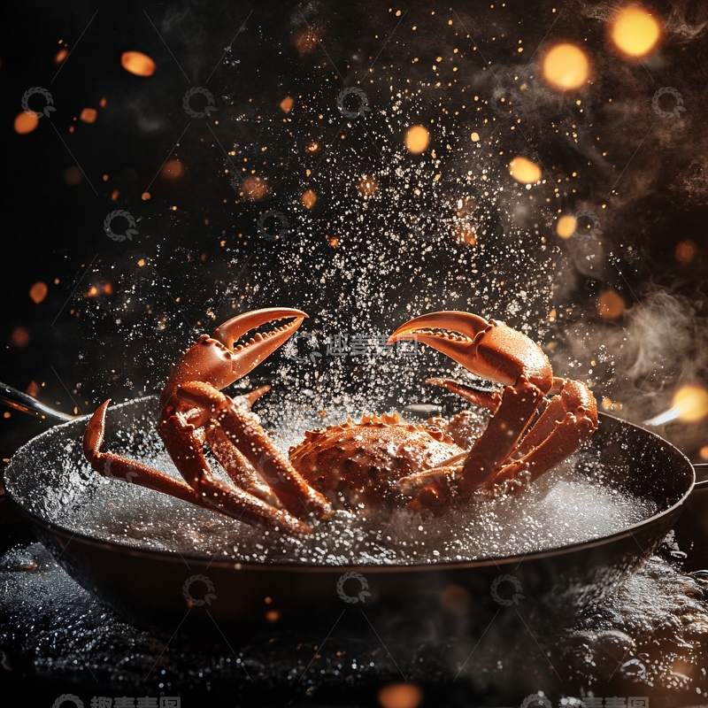 高清大图下载【趣麦麦图】螃蟹主图