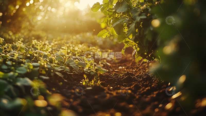 高清大图下载【趣麦麦图】清晨菜地11