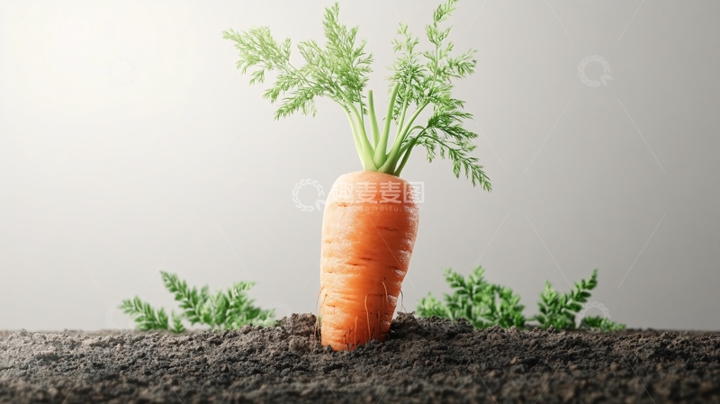 高清大图下载【趣麦麦图】胡萝卜创意图