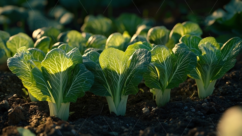 高清大图下载【趣麦麦图】茁壮成长的白菜