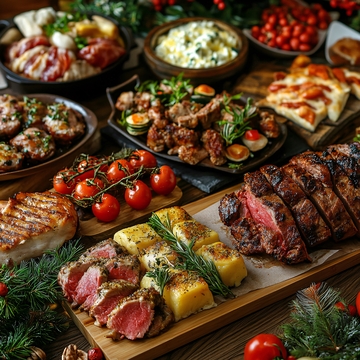 圣诞节聚餐平安夜晚餐