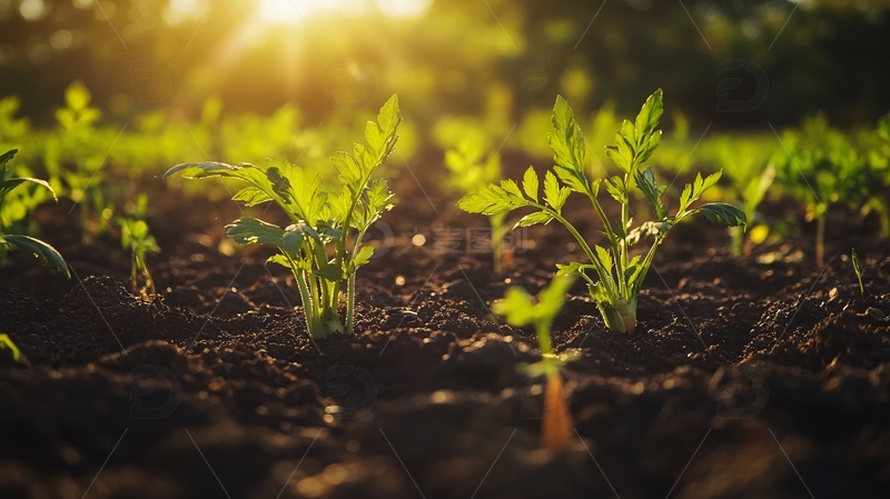 高清大图下载【趣麦麦图】阳光下的小苗38