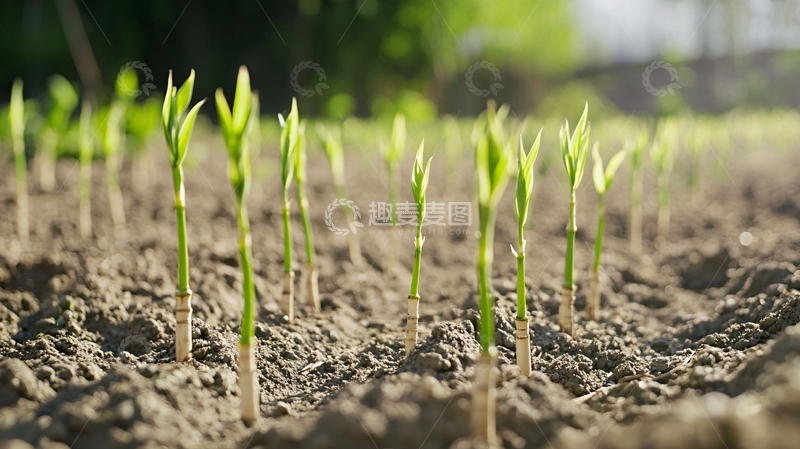 高清大图下载【趣麦麦图】春播播种2