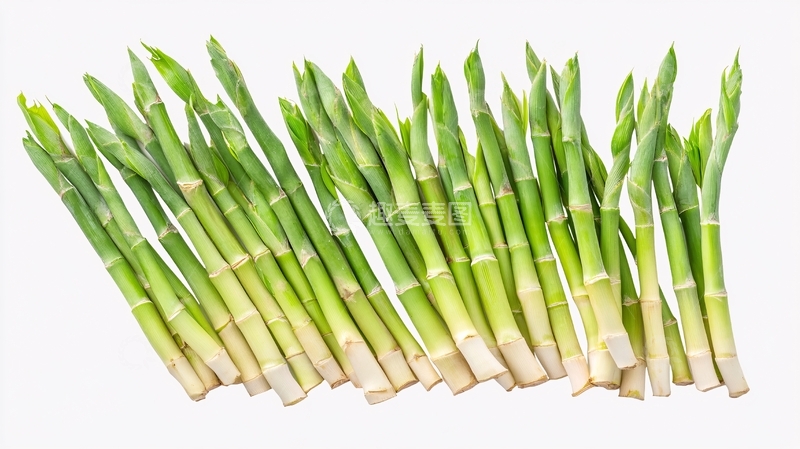 高清大图下载【趣麦麦图】新鲜竹笋新鲜茭白