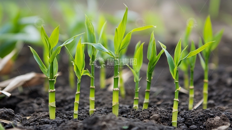 高清大图下载【趣麦麦图】电脑壁纸小苗秧24