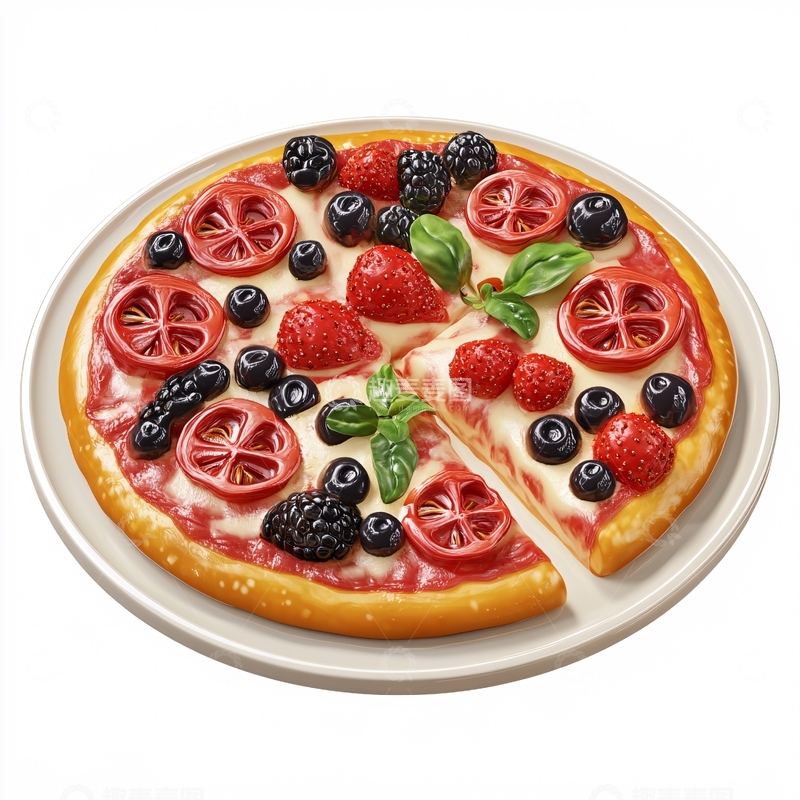 高清大图下载【趣麦麦图】素材高清披萨饼17