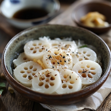 莲藕米糕小点心