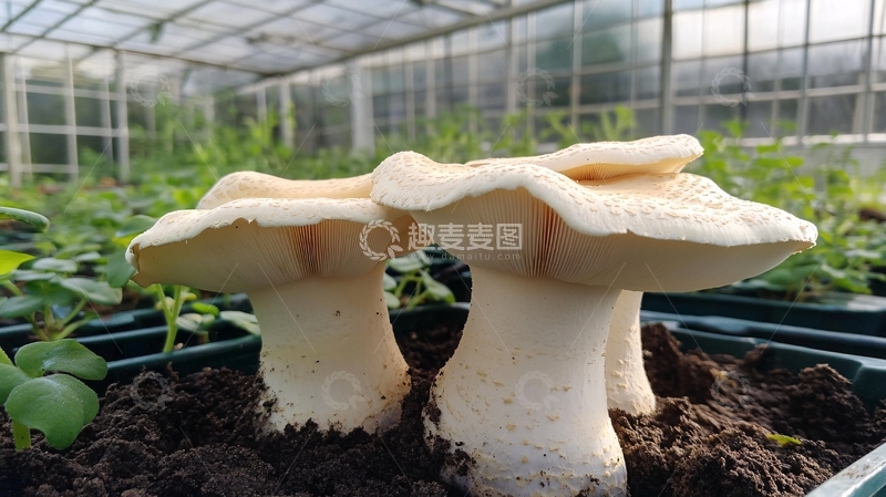 高清大图下载【趣麦麦图】菌类种植1