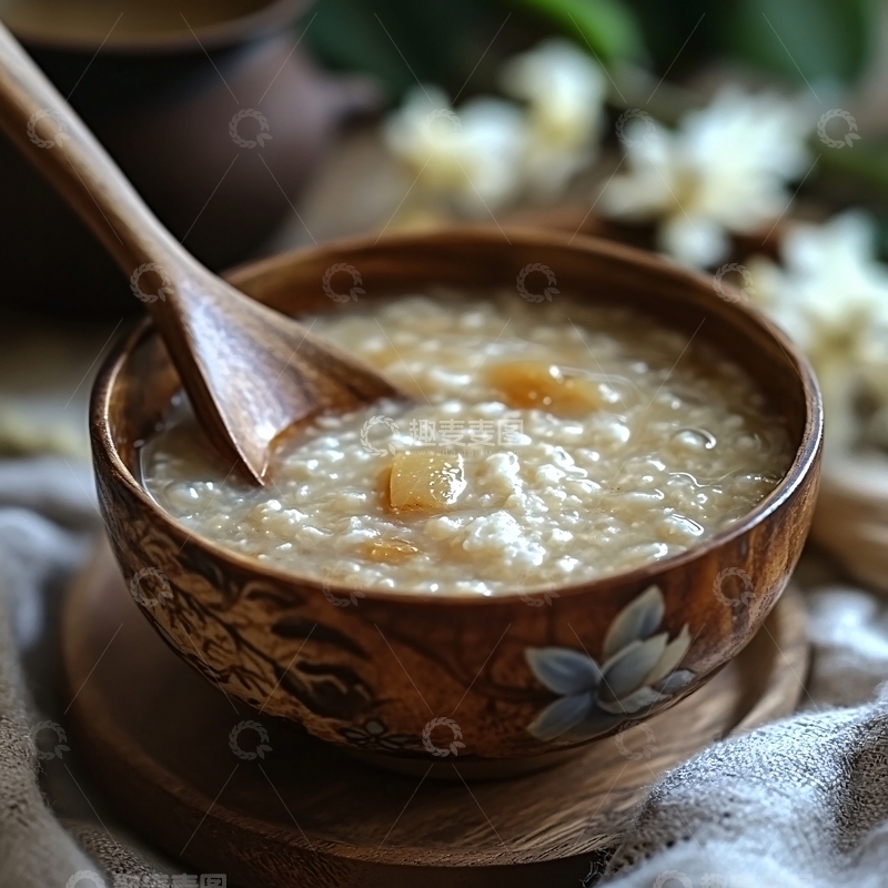 高清大图下载【趣麦麦图】养生粥高清1