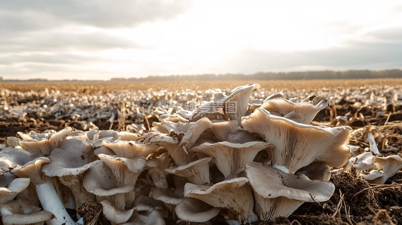 高清大图下载【趣麦麦图】木耳丰收
