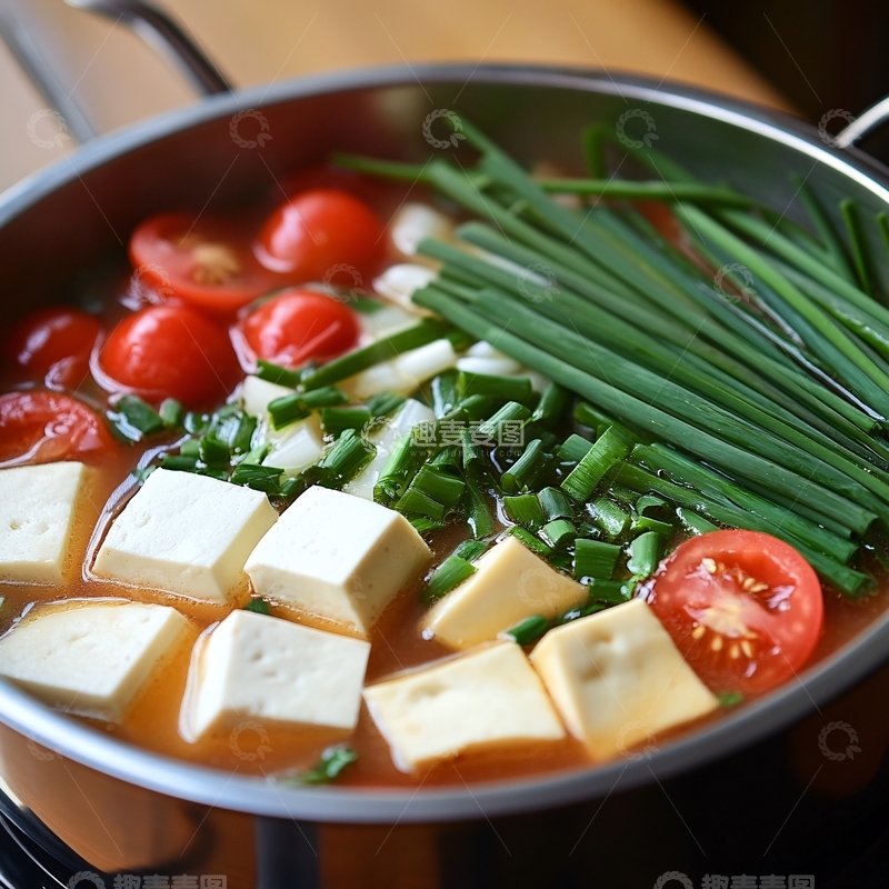 高清大图下载【趣麦麦图】大相扑番茄锅