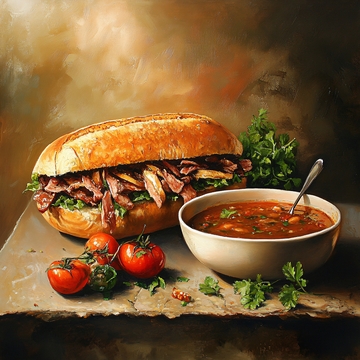 牛肉卷面包牛肉1