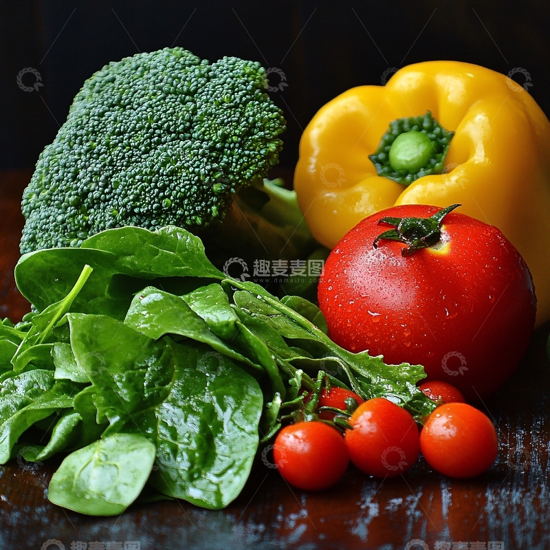 高清大图下载【趣麦麦图】四季野菜2