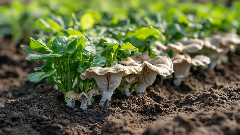 高清大图下载【趣麦麦图】刚出土的土豆苗