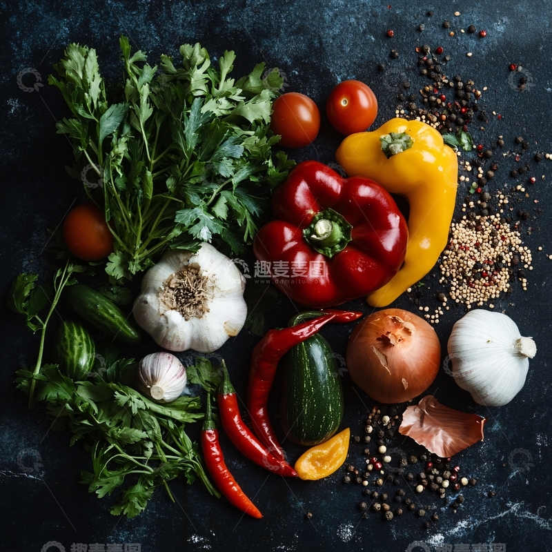 高清大图下载【趣麦麦图】-蔬菜高清图片1
