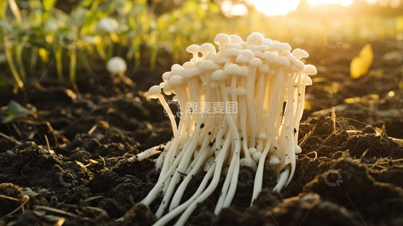 高清大图下载【趣麦麦图】金针菇种植3