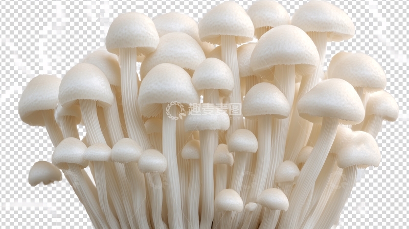 高清大图下载【趣麦麦图】蟹味菇素材