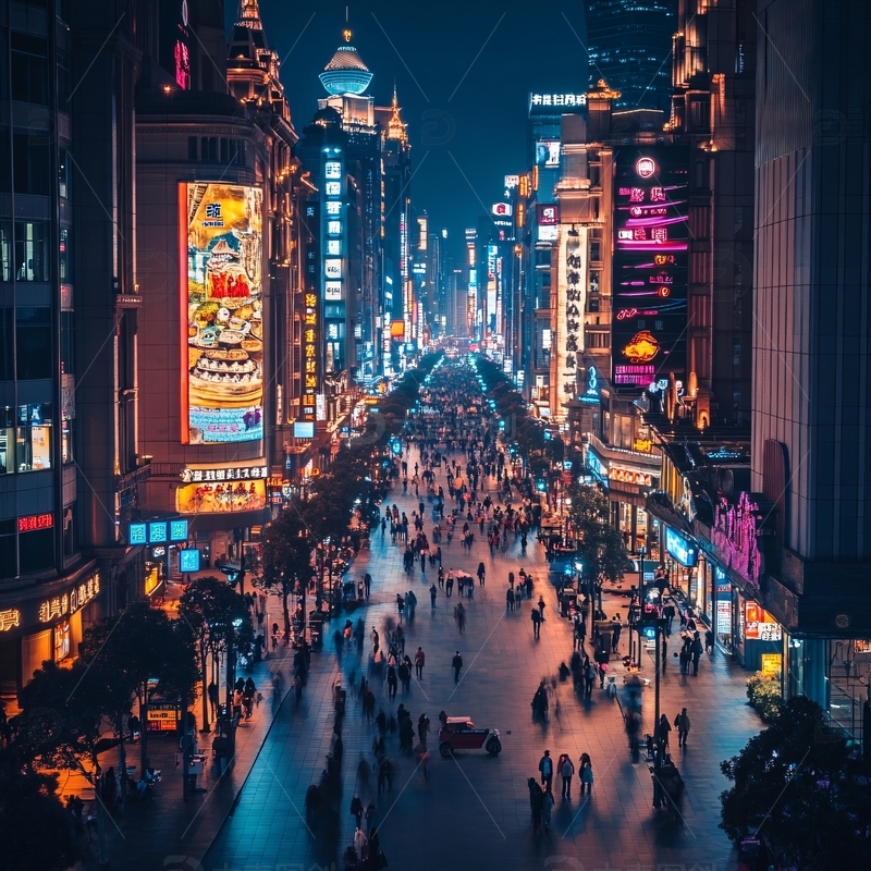 高清大图下载【趣麦麦图】劝业广场