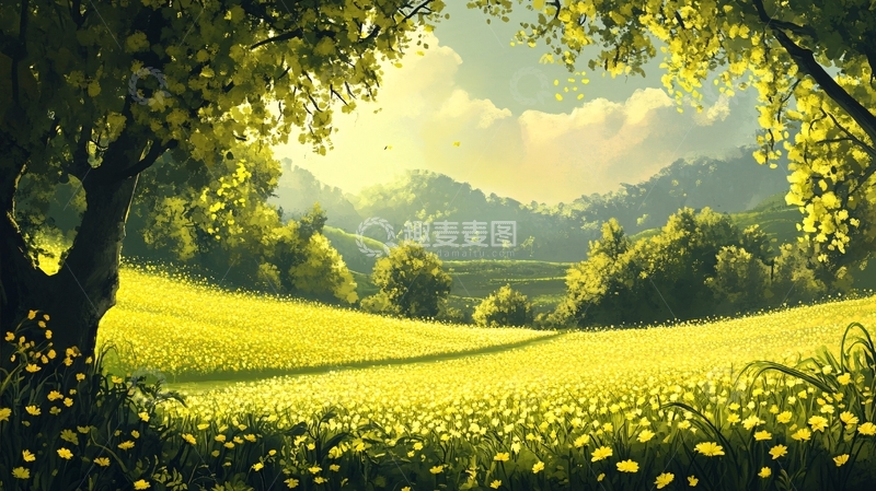 高清大图下载【趣麦麦图】田园风景壁纸4