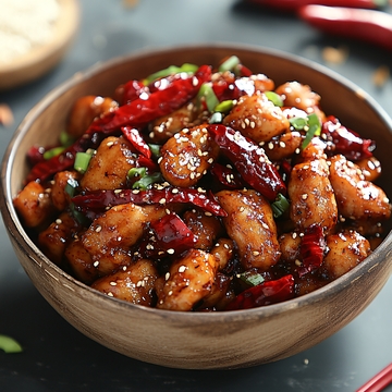 铁板宫保鸡丁快餐2