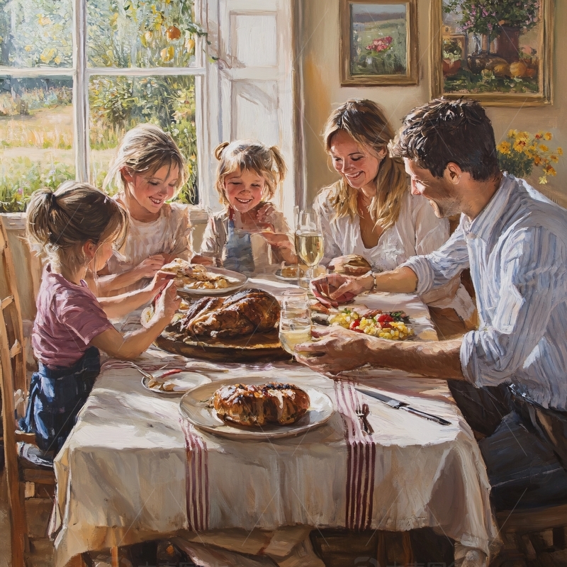 感恩节家庭团聚3