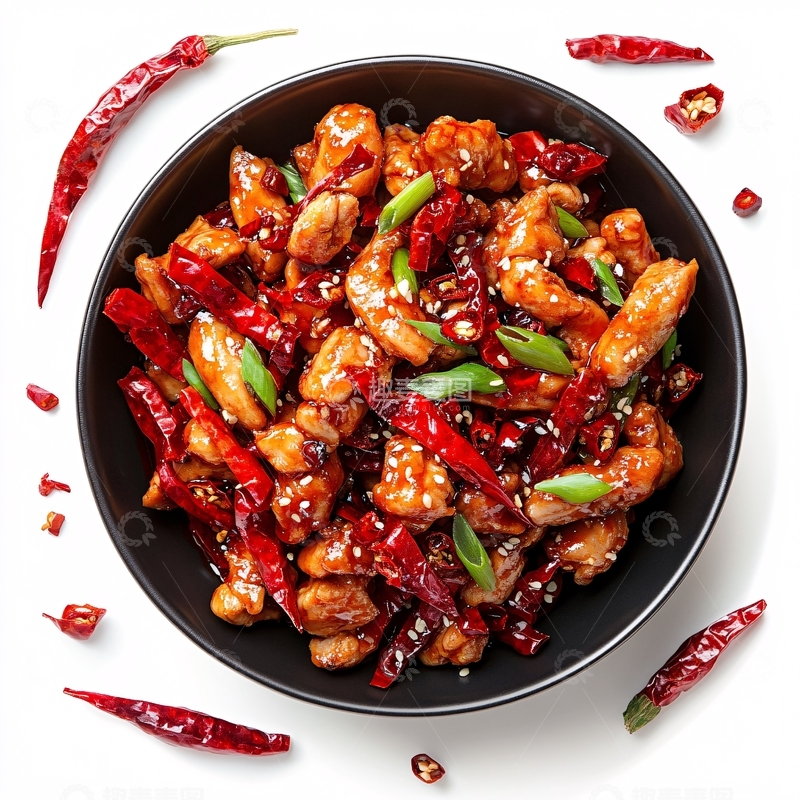 高清大图下载【趣麦麦图】宫保鸡脆骨