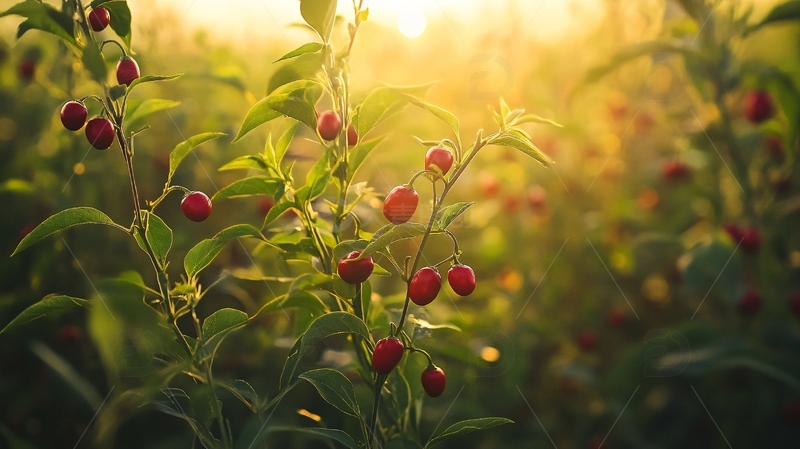 高清大图下载【趣麦麦图】逆光下的红果13