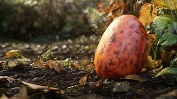 长在地上的南瓜3