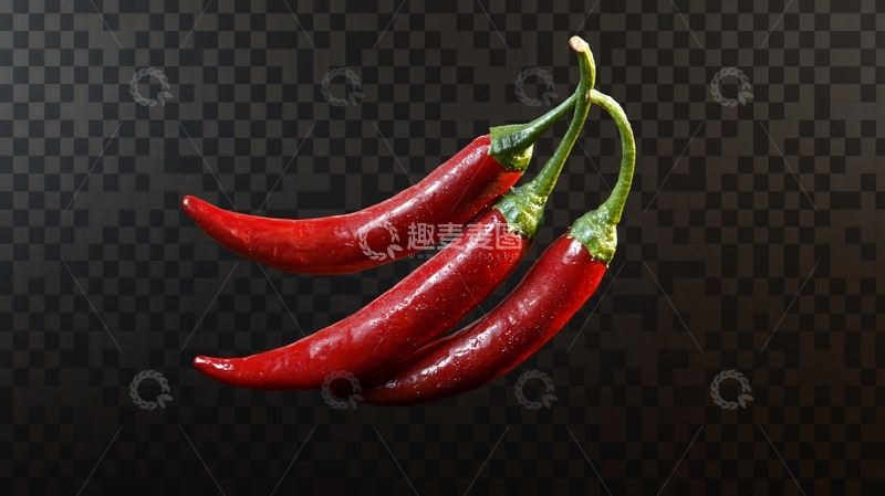 高清大图下载【趣麦麦图】超写实辣椒11