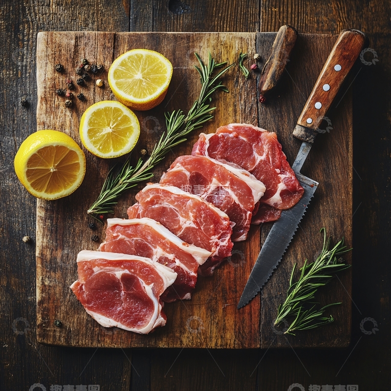 高清大图下载【趣麦麦图】新鲜肉类生鲜食材3