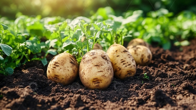 高清大图下载【趣麦麦图】高清土豆地15