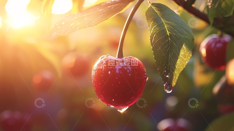 高清大图下载【趣麦麦图】光影樱桃3