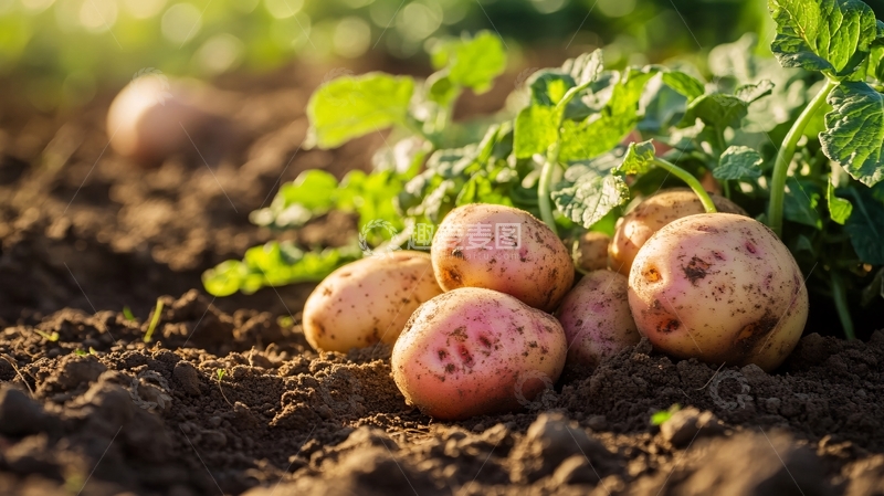 高清大图下载【趣麦麦图】高清土豆地14