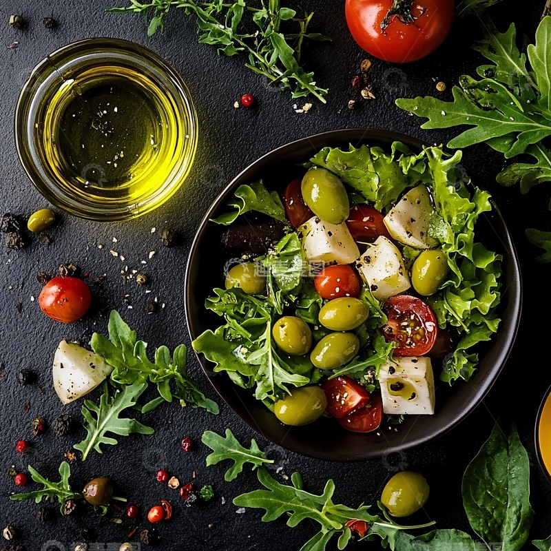 高清大图下载【趣麦麦图】地中海油橄榄